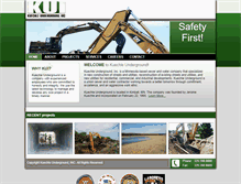 Tablet Screenshot of kuechleunderground.com